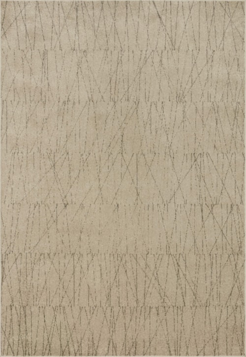 18" x 18" Beige / Pepper Sample Rug