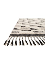 Loloi Rugs Khalid 18" x 18" Stone / Charcoal Sample Rug