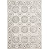 Loloi Rugs Joaquin 7'10" x 7'10" Round Ivory / Charcoal Rug