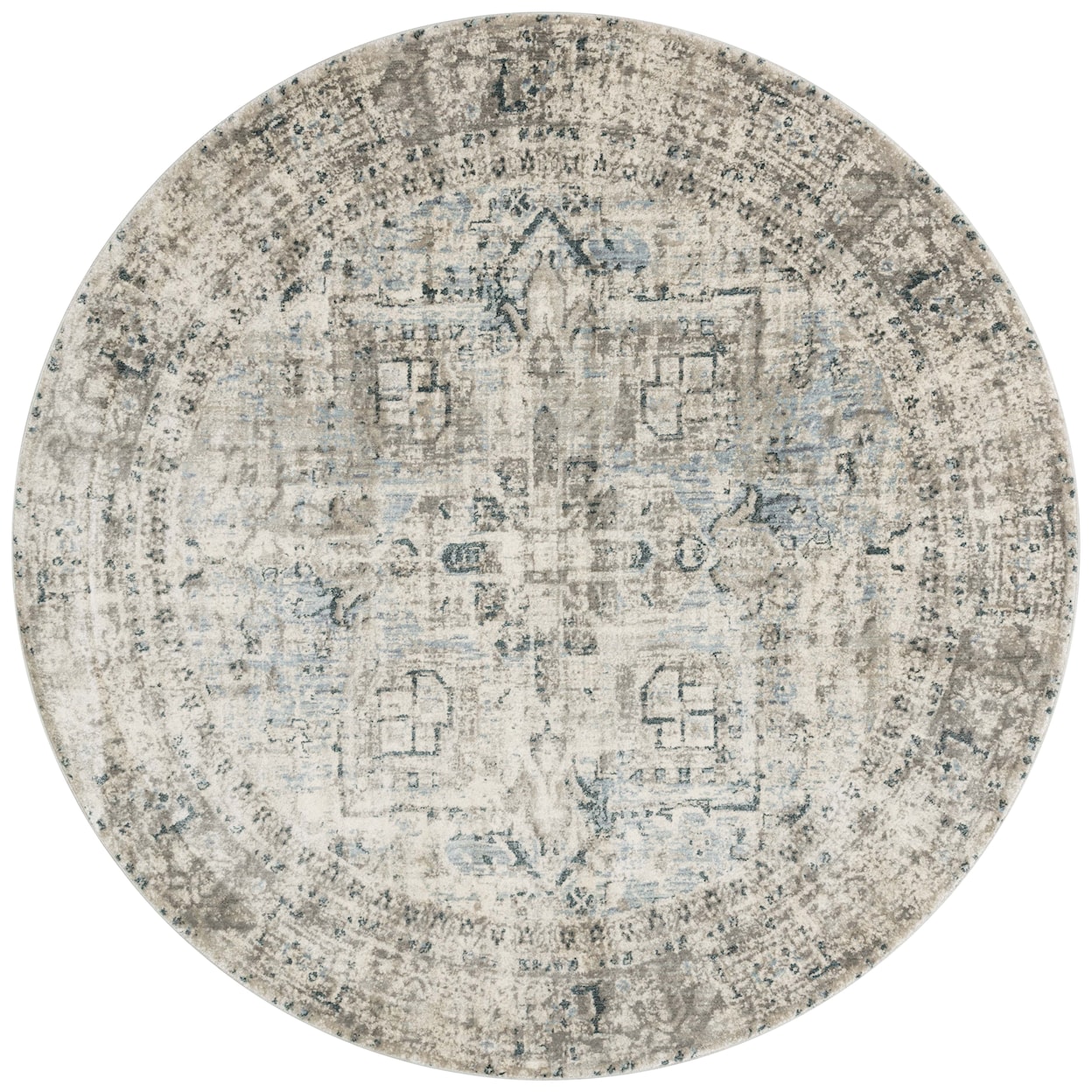 Loloi Rugs Anastasia 9'-6" x 9'-6" Round Rug