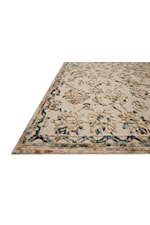 Loloi Rugs Halle 18" x 18" Natural / Sage Sample Rug