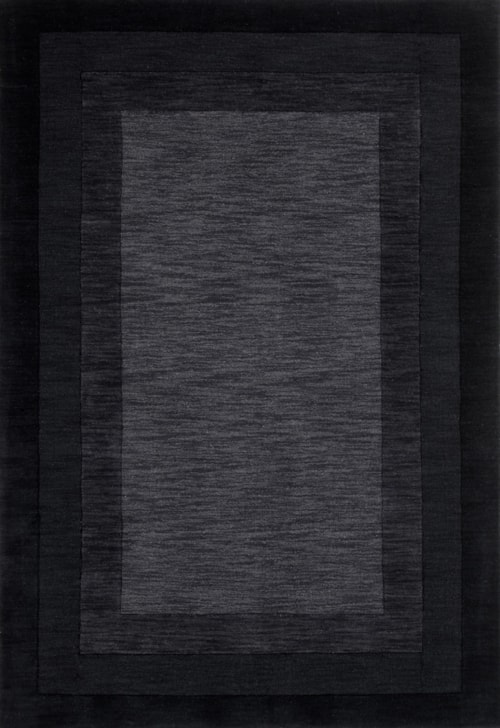 1'6" x 1'6"  Grey / Charcoal Rug