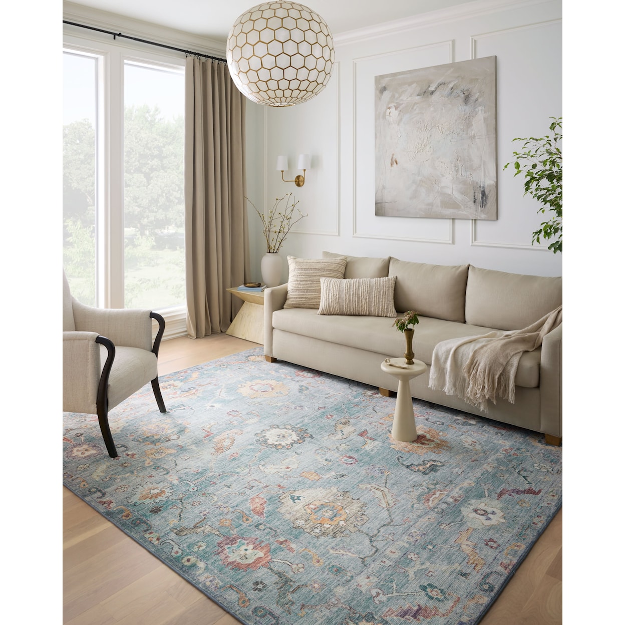 Reeds Rugs Margot 18" x 18"  Rug