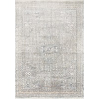 2'8" x 12' Silver / Multi Rug