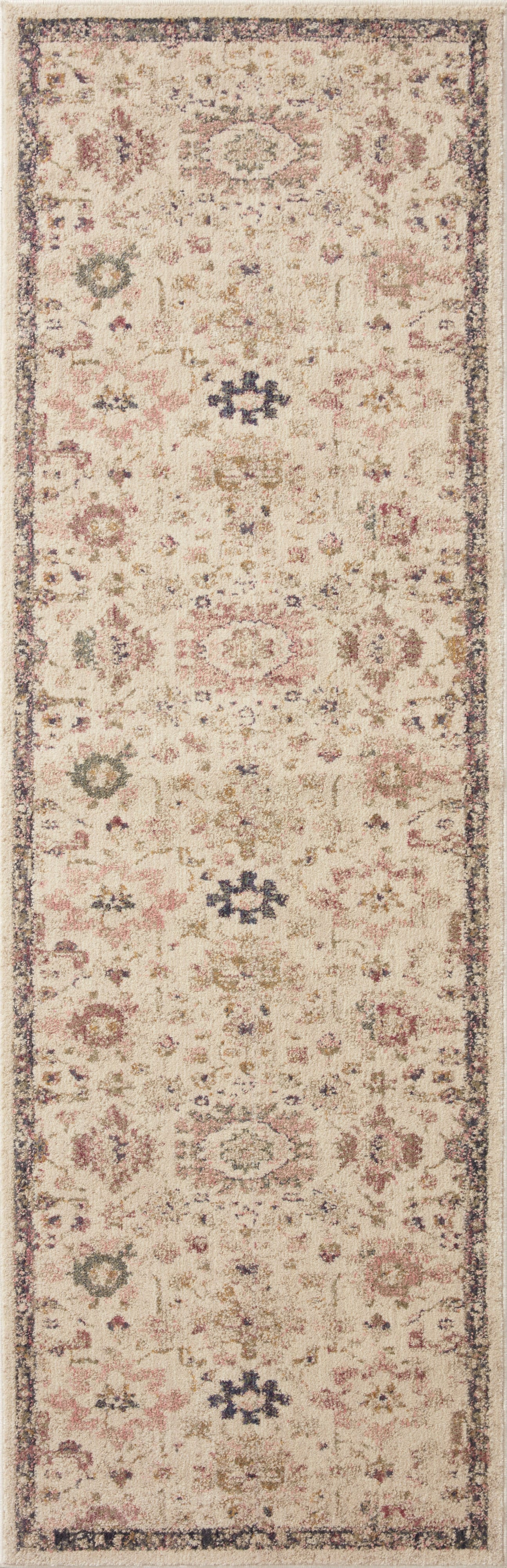 6'3" x 9' Ivory / Multi Rug