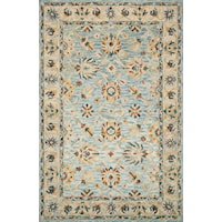 2'3" x 3'9" Lt. Blue / Natural Rug