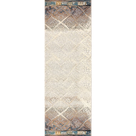 3&apos;11&quot; x 5&apos;11&quot; Ivory / Mediterranean Rug