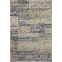 18" x 18" Grey / Gold Sample Rug