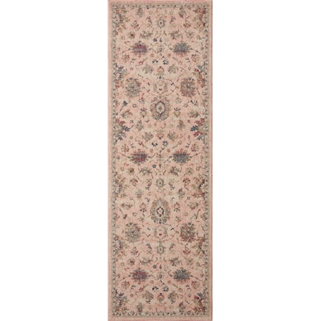 2&apos;7&quot; x 8&apos;0&quot; Blush / Multi Rug