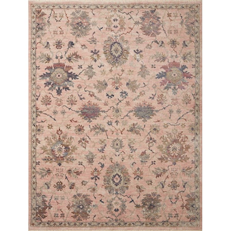 5'0" x 5'0"  Blush / Multi Rug