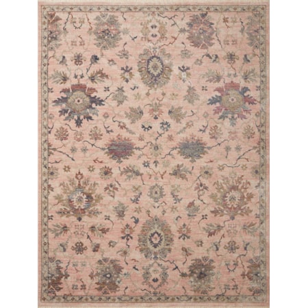 18" x 18" Blush / Multi Rug