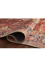 Loloi Rugs Loren 8'4" x 11'6" Blue / Brick Rug