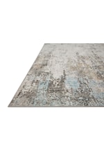 Loloi Rugs Drift 18" x 18" Ivory / Silver Sample Rug