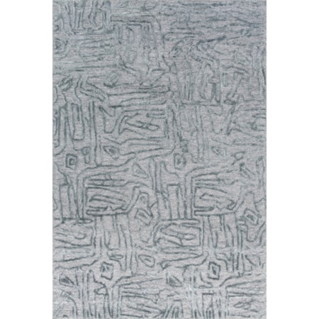 1'6" x 1'6" Lt. Blue / Lt. Blue Rug