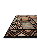 Reeds Rugs Nala 3'0" x 3'0" Walnut / Multi Round Rug