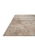 Loloi Rugs Axel 2'6" x 8'0" Silver / Spice Runner Rug