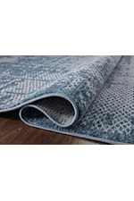 Loloi Rugs Vance 18" x 18" Denim / Dove Sample Rug