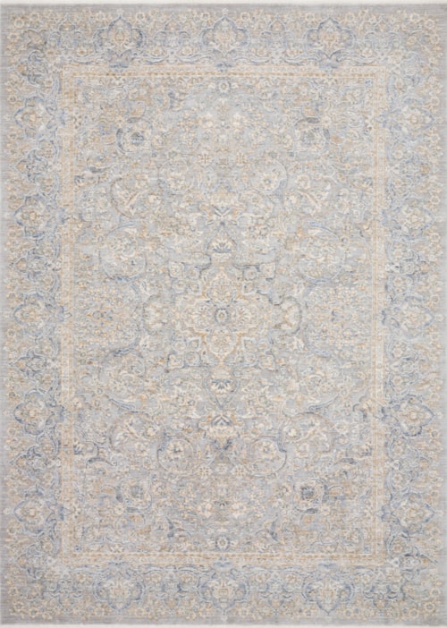 2'-0" X 3'-4" Stone / Gold Rug