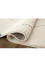Reeds Rugs Fabian 7'10" x 7'10" Ivory / Charcoal Square Rug