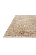 Reeds Rugs GAIA 2'6" x 8'0" Taupe / Denim Runner Rug