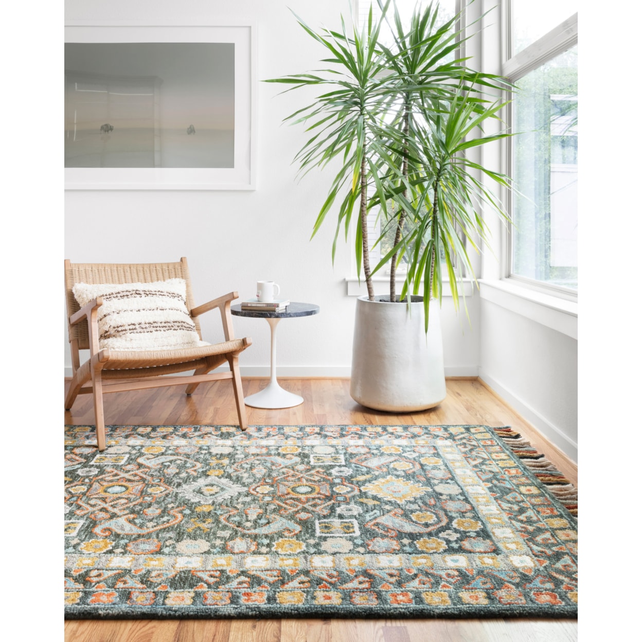 Loloi Rugs ELKA ELKAELK 03DEML3656 3 6 X 5 6 Denim Multi Rectangle Loloi Rugs ELKA ELKAELK 03DEML3656 3 6 X 5 6 Denim Multi Rectangle