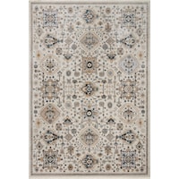 18" x 18"  Ivory / Taupe Rug