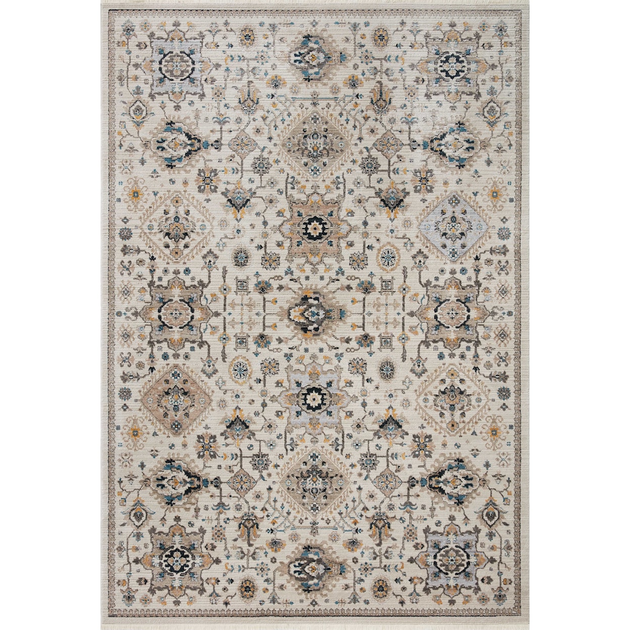 Reeds Rugs Leigh 9'6" x 13' Ivory / Taupe Rug