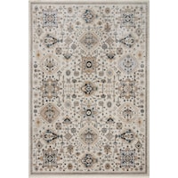 5'3" x 7'6" Ivory / Taupe Rug