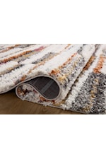 Reeds Rugs Levitt Shag 7'10" x 10' Grey / Multi Rug