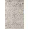 Loloi Rugs Leigh 18" x 18"  Ivory / Straw Rug