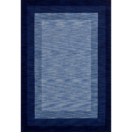 1'6" x 1'6"  Navy Rug