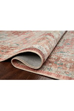 Loloi Rugs Heidi 18" x 18" Dove / Blush Sample Rug