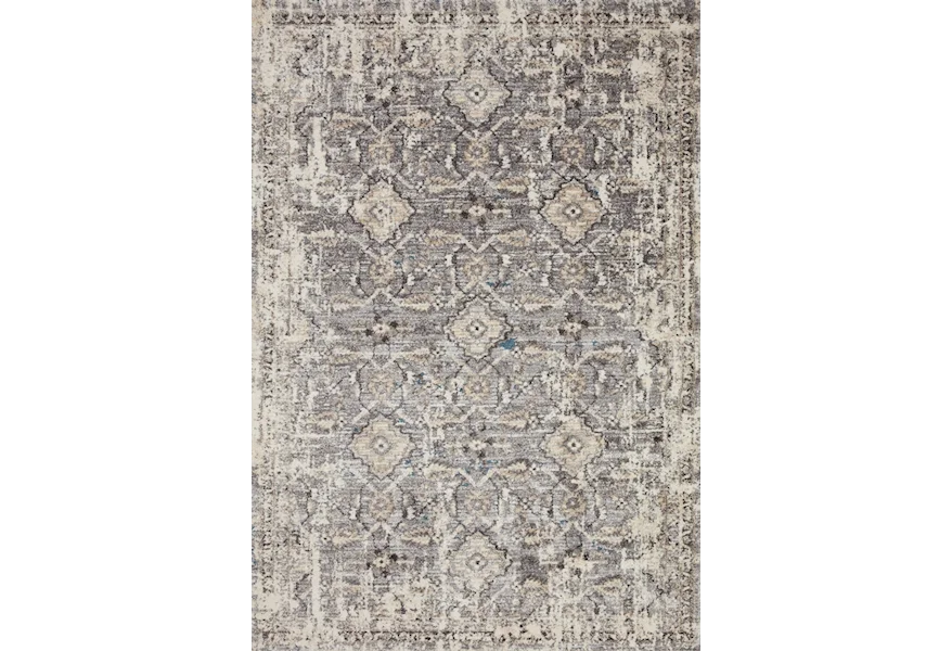 Theory 5'3" x 7'8" Natural / Grey Rug by Loloi Rugs at Darvin Furniture