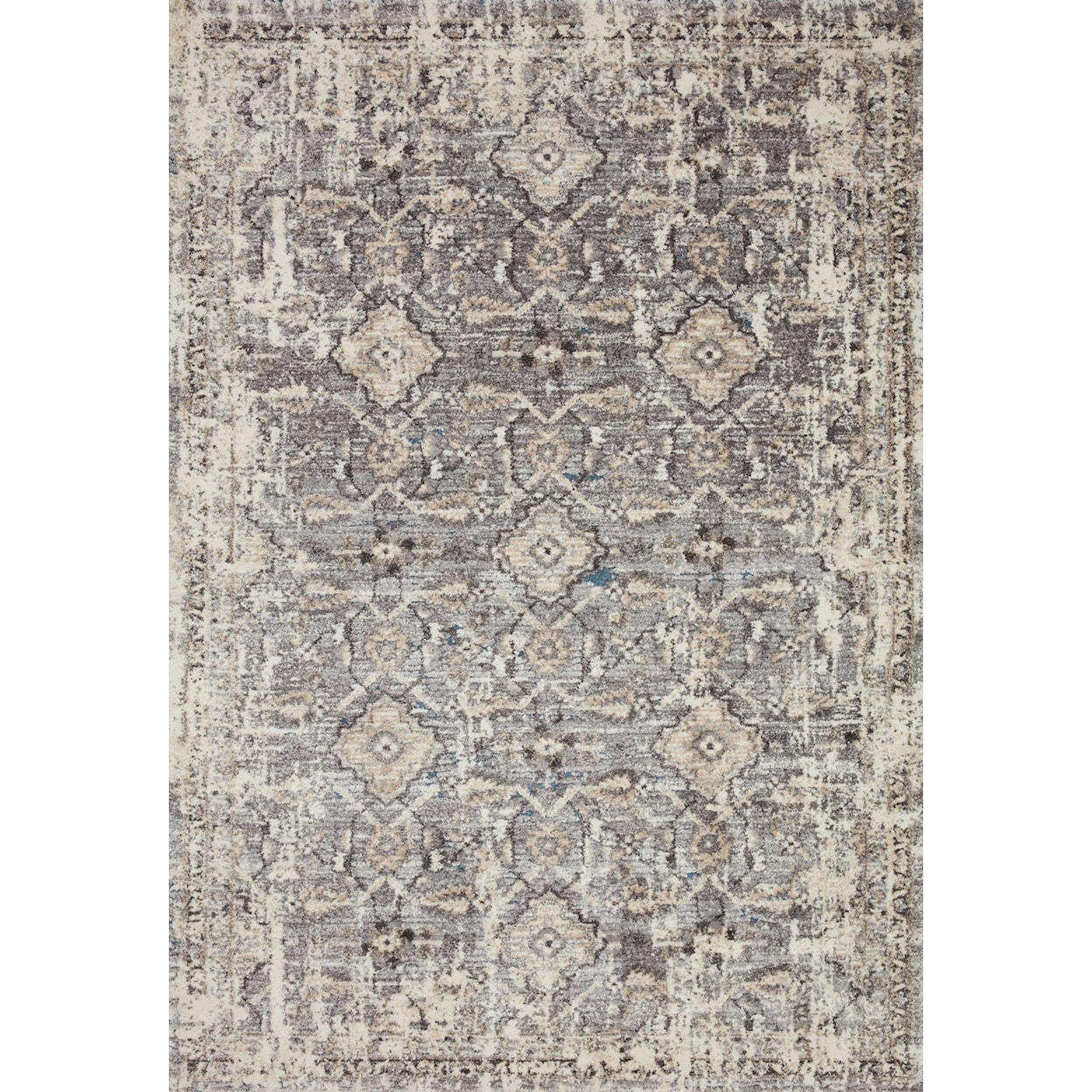 Loloi Rugs Theory 2'7" x 4' Natural / Grey Rug