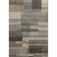 2'3" x 4'0" Storm / Taupe Rectangle Rug