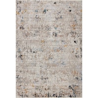 2'7" x 10'10" Ivory / Granite Rug