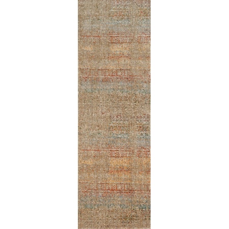 1&apos;6&quot; x 1&apos;6&quot;  Smoke / Prism Rug