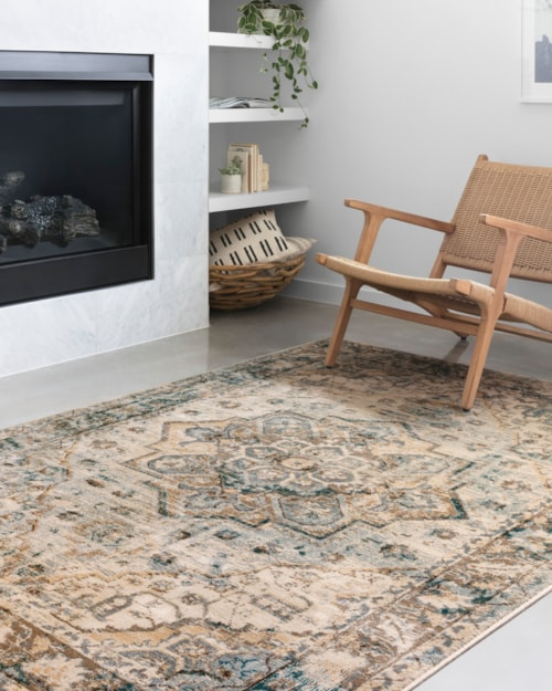 4'0" x 6'0" Oatmeal / Bark Rectangle Rug