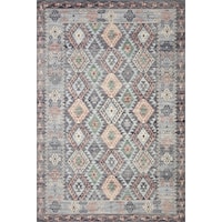 3'6" x 5'6" Grey / Multi Rectangle Rug