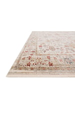 Reeds Rugs Claire 2'7" x 8'0" Red / Ivory Rug