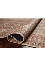 Reeds Rugs Wynter 5'0" x 7'6" Tomato / Teal Rectangle Rug