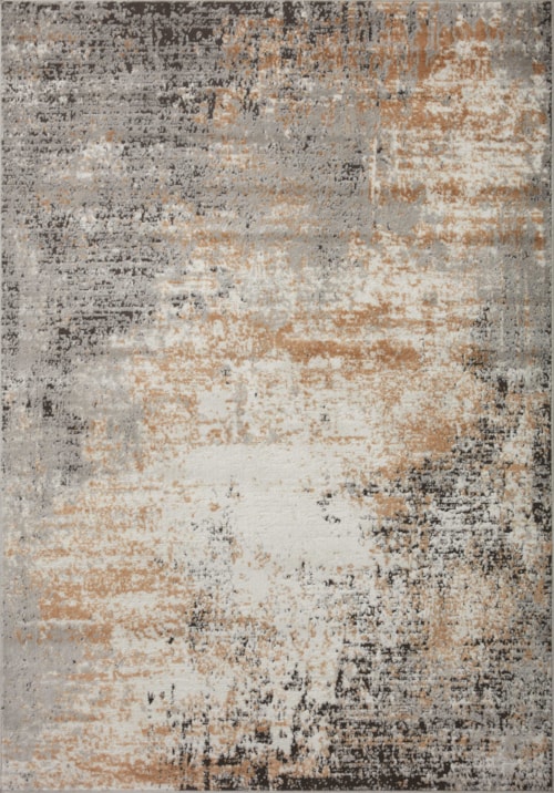 18" x 18" Stone / Gold Sample Rug