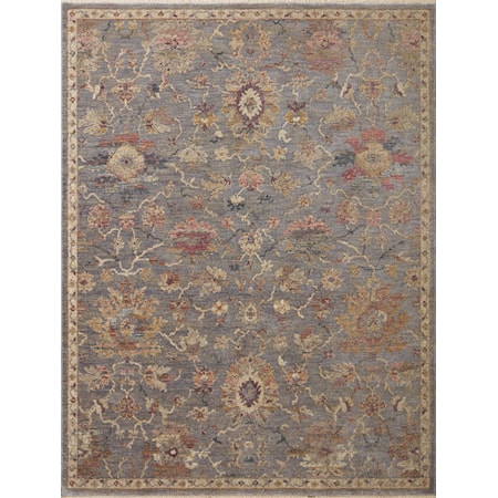 3'2" x 3'2"  Silver / Multi Rug