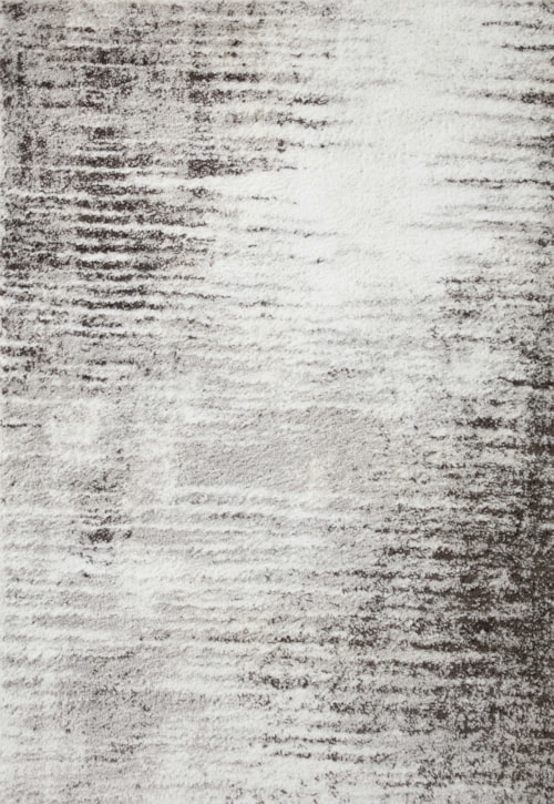 18" x 18" Grey / Cream Sample Rug