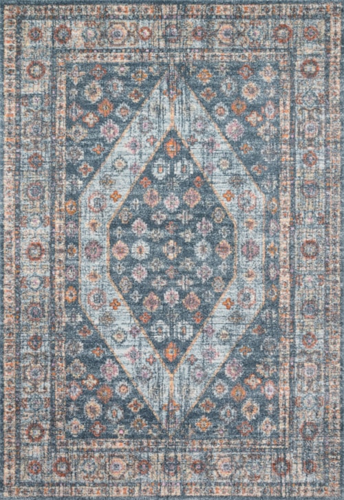 2'5" x 7'7" Blue / Lt. Blue Rug