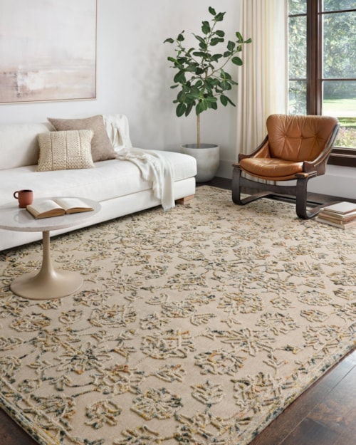 18" x 18" Lagoon / Multi Sample Rug