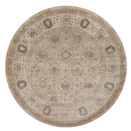 7&apos;-7&quot; X 7&apos;-7&quot; Round Area Rug