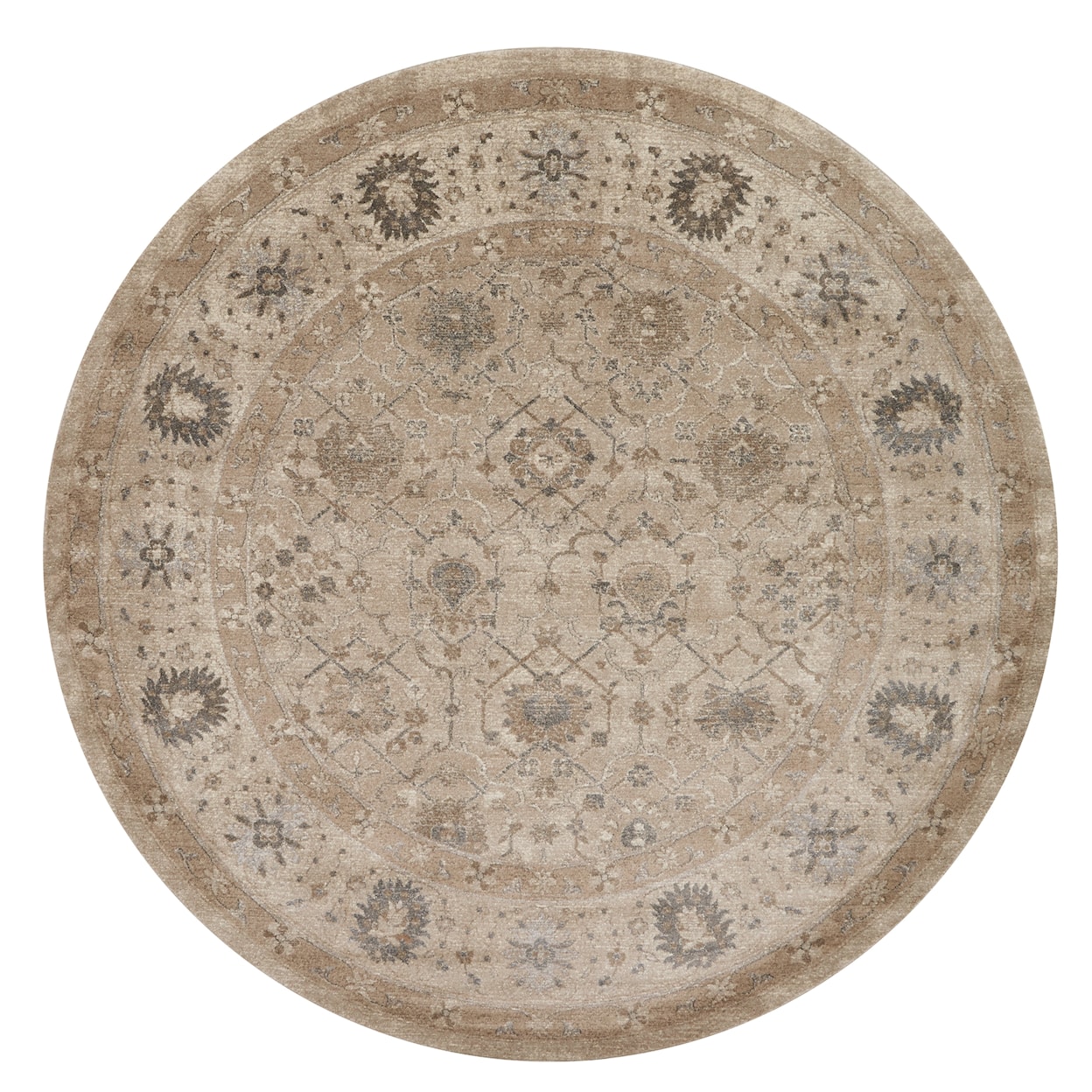 Loloi Rugs Century 7'-7" X 7'-7" Round Area Rug