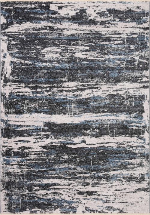 18" x 18" Charcoal / Dove Sample Rug