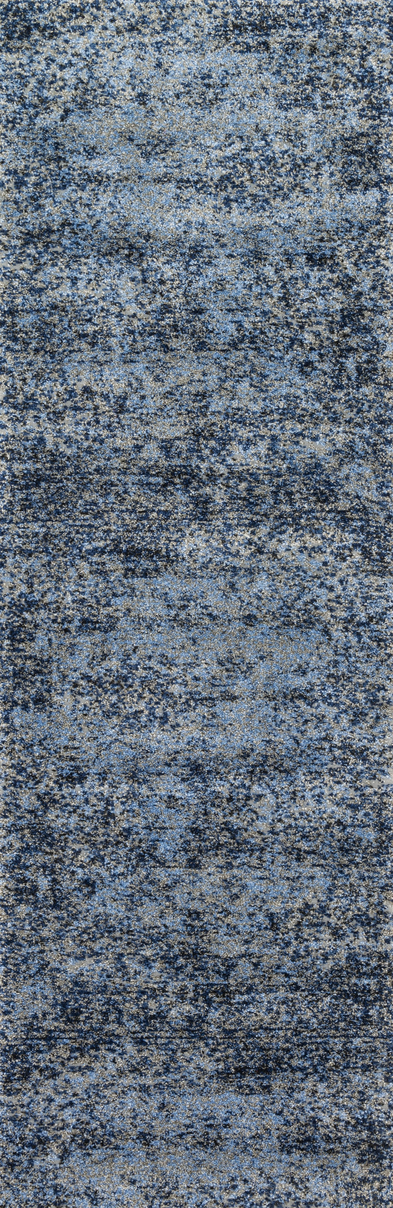 1'6" x 1'6"  Lt. Blue / Grey Rug